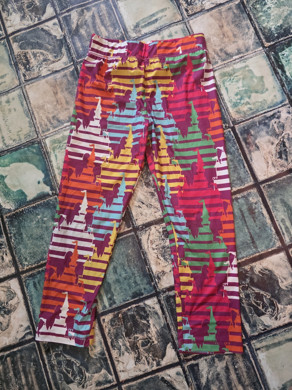 Kids' XL Disney Castle Leggings